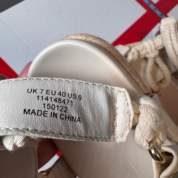 ASOS Cream Rope Sandals - Picture 7 of 7